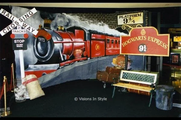 Hogwarts Express Railway Backdrop