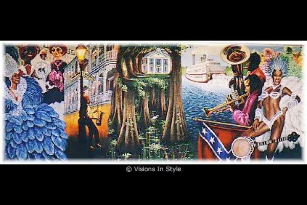 New Orleans Backdrop