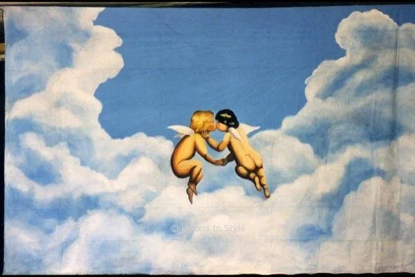 Sky Cherub Backdrop