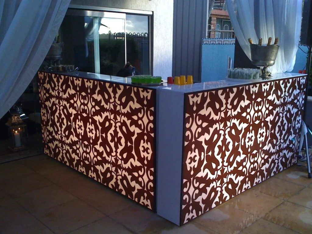Moroccan Decal Bar