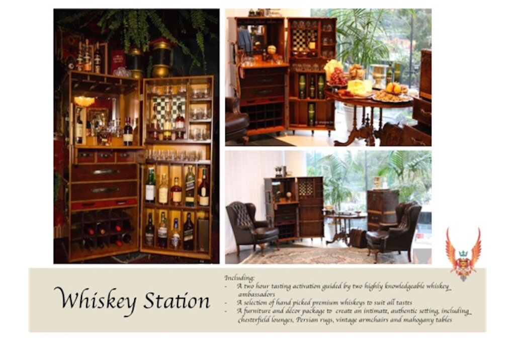 Whiskey Tasting Stations