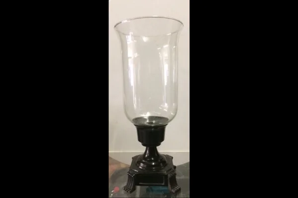 Black Hurricane Lamp