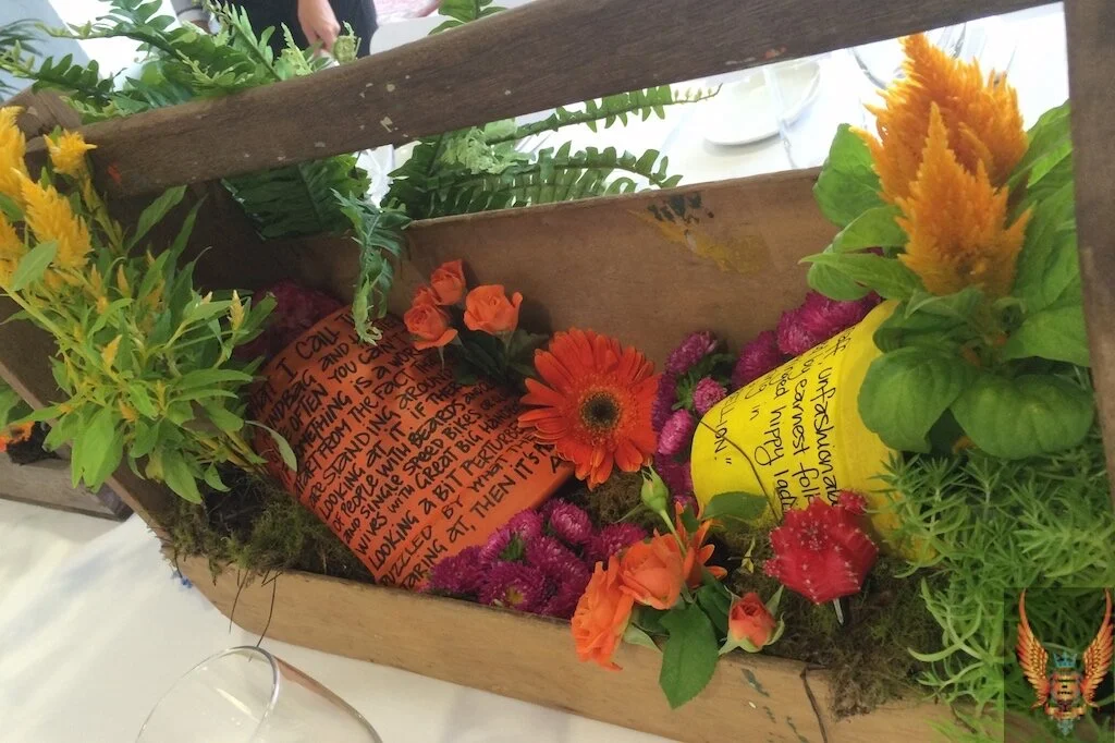 Bright Floral Table Display