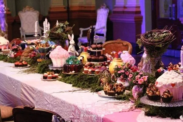 Down The Rabbit Hole Table Decor