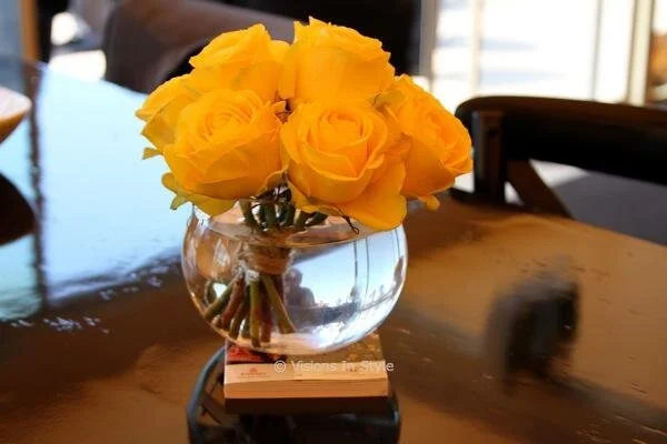 Fishbowl Vase Centrepiece