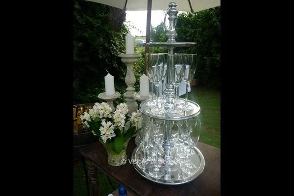Pewter Tiered Platter