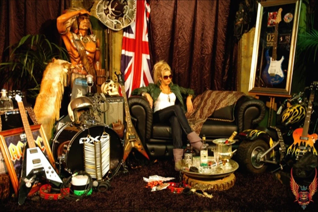 Eclectic Rock Chic Photo Area