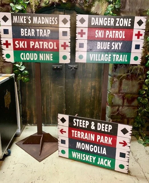 Ski-run Signs