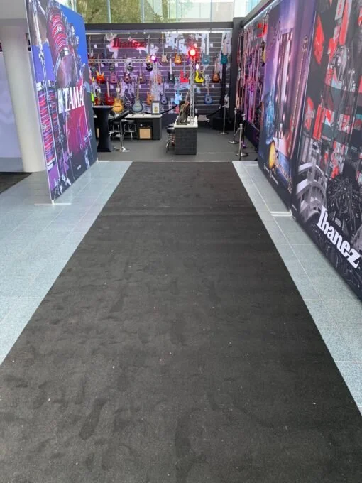 Black Carpet Runner