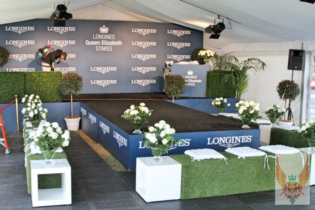 Spring Racing Catwalk and Seating Area