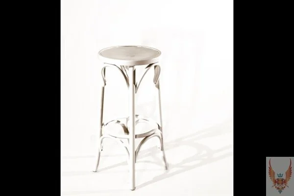 Bentwood High Bar Stool White