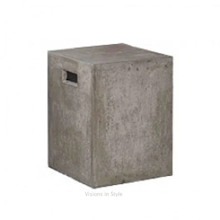 Concrete Square Stool