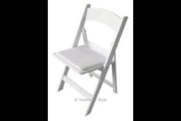White Folding Chair