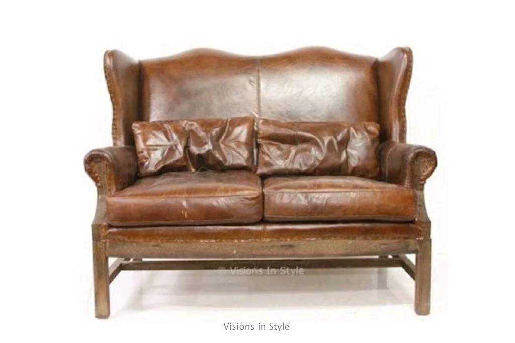 Open Back 2-Seater Armchair