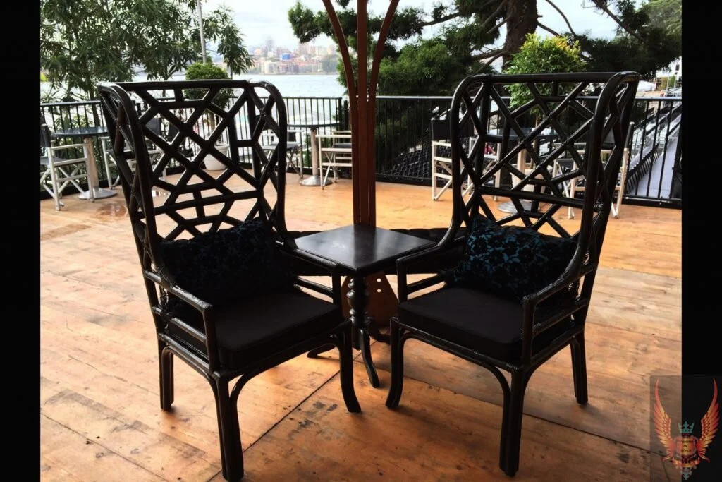 Oriental High Back Armchair