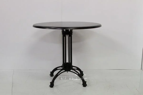 Iron Base Cafe Table