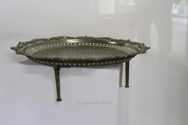 Turkish Silver End Table