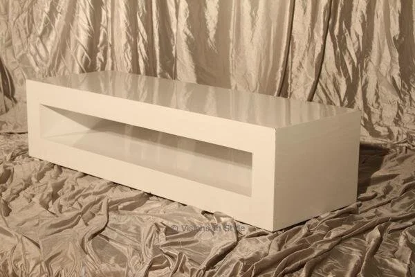 White Rectangle Coffee Table