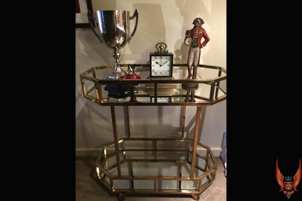 Gold Martini Trolley