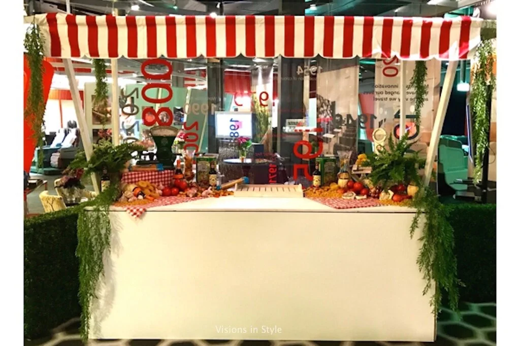 Italian Food Station with Canopy