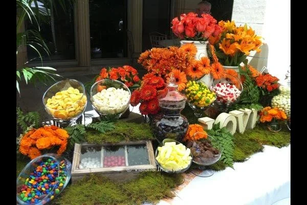 Love Floral Dessert Station