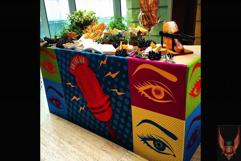Pop Art Food Station