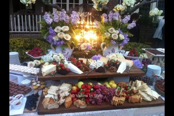 Rustic Cheese Station
