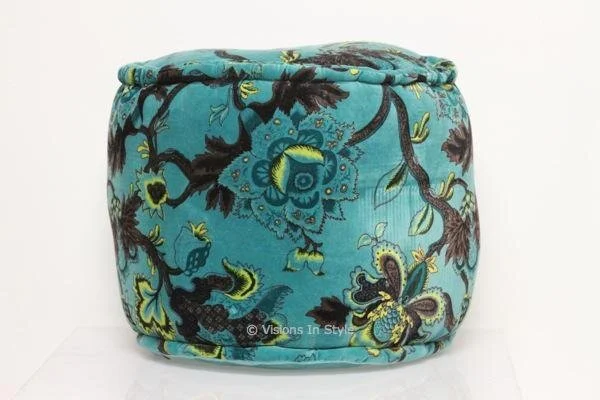 Turquoise Indian Ottoman
