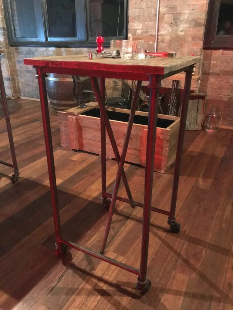 Rustic High Bar Table
