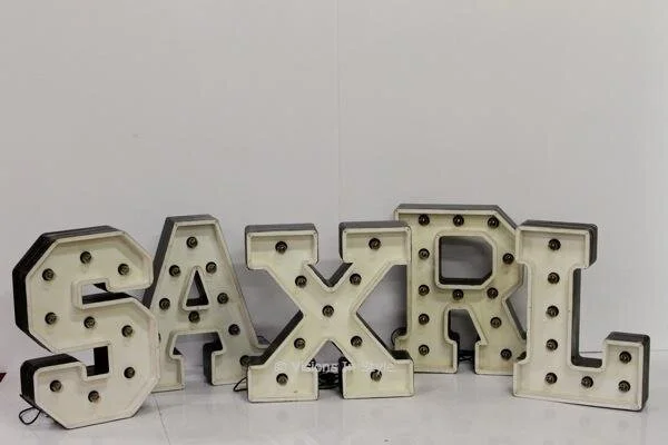 Letter Light Collection