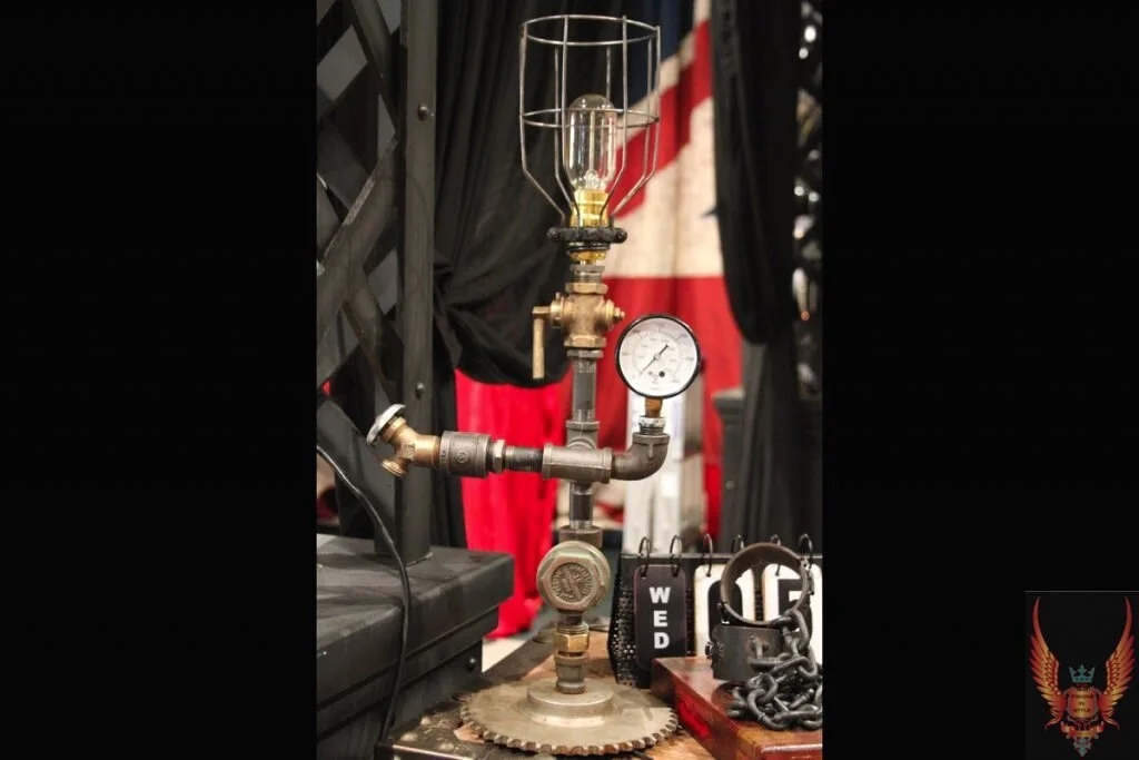 Steam Punk Lamp 1