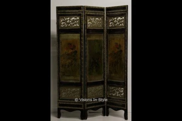 Black Oriental Screen