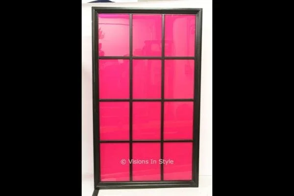 Pink Window Screen