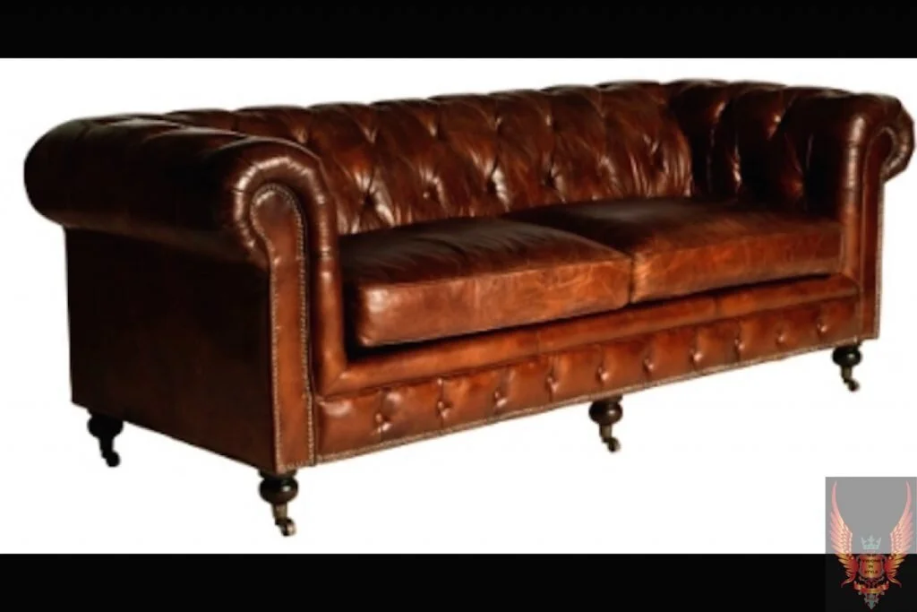 Chesterfield Vintage Brown Leather