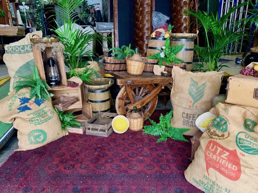 Coffee Beans Photo Area