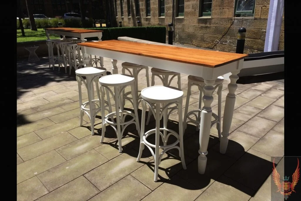 Hamptons Wood Top Gallery Table