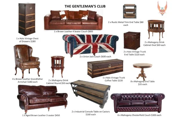 ~Gentlemans Club Mood Board~