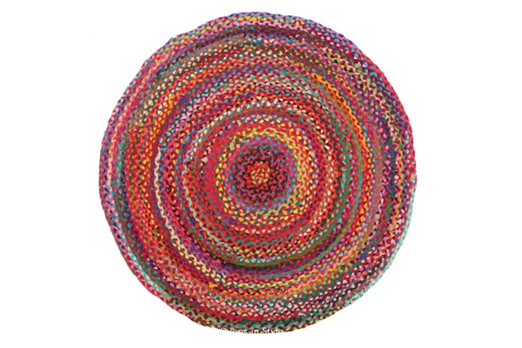 Colourful Round Rugs