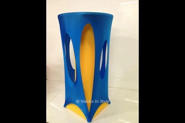 High Bar Table Multi-Coloured Cover Options