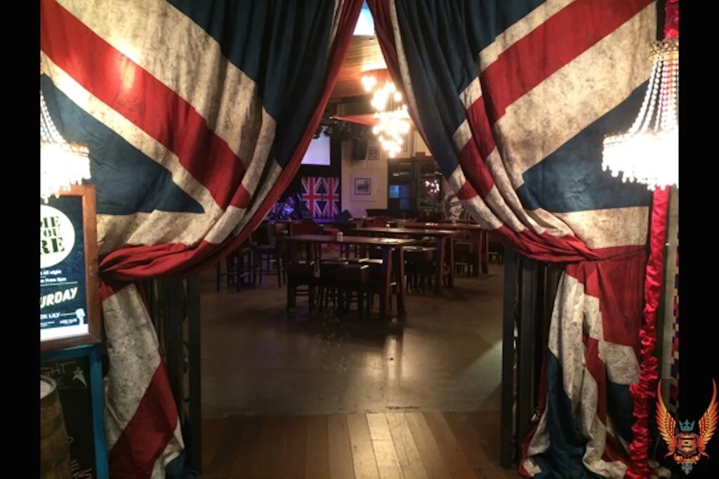 Union Jack Drapes