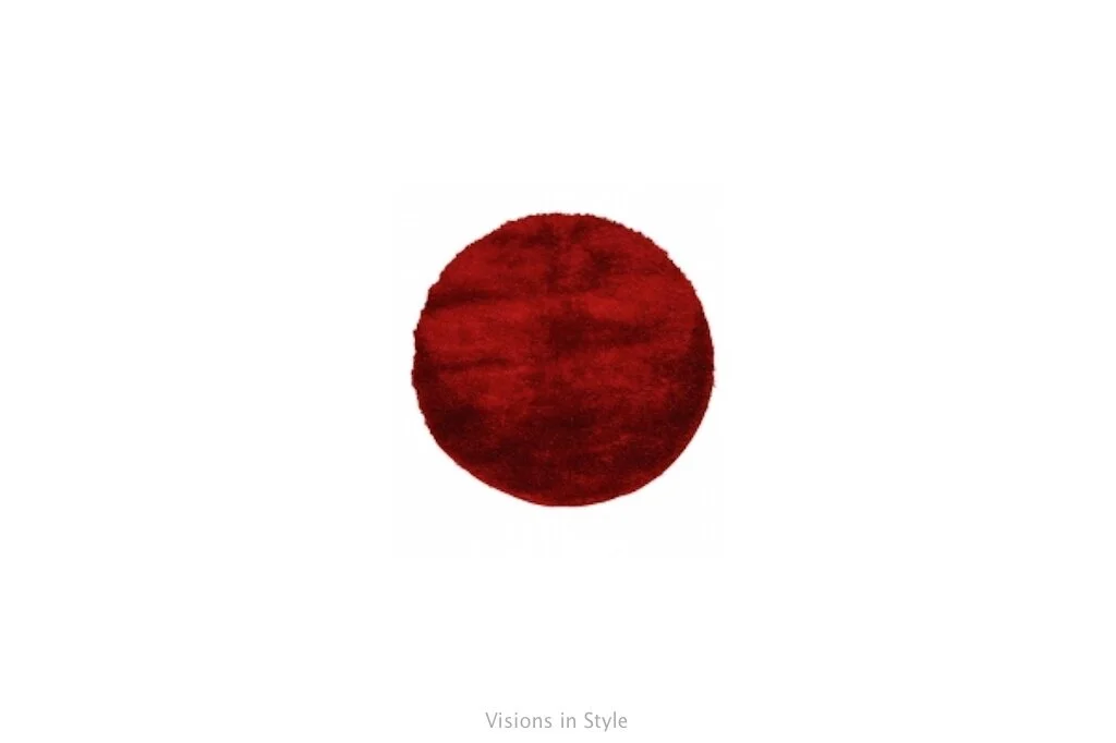 Oslo Red Rectangular Rug