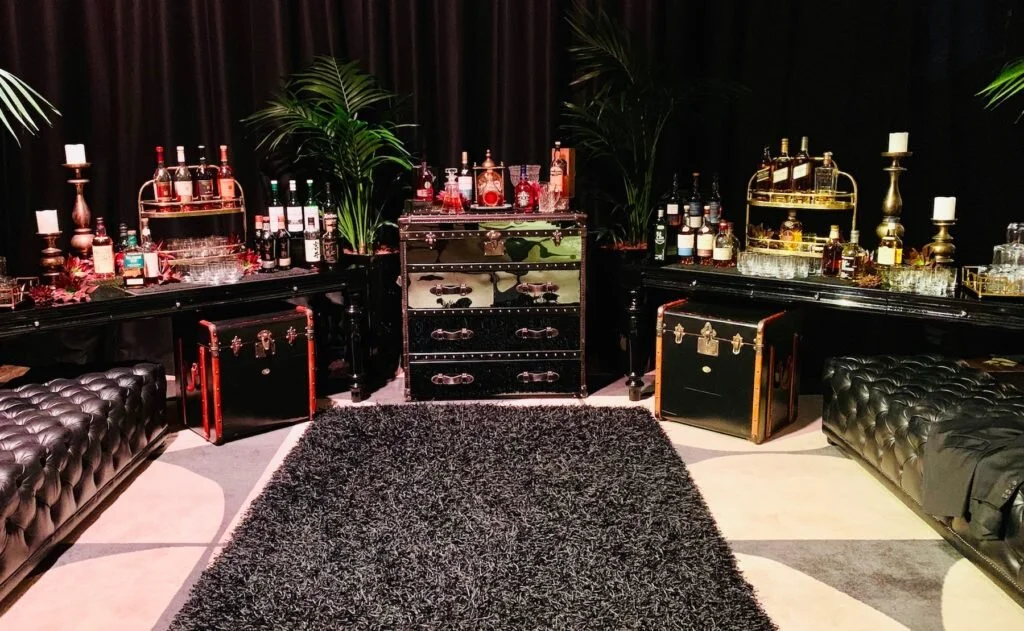 Whiskey Black Coco Tasting Station