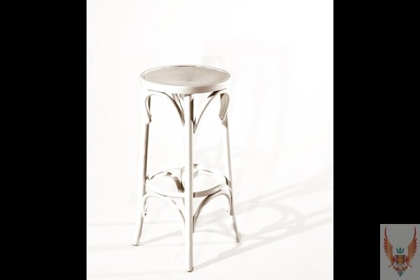Bentwood High Bar Stool White