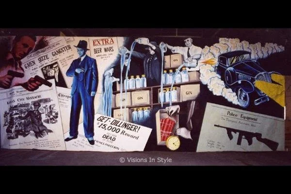 Prohibition Backdrop Gin