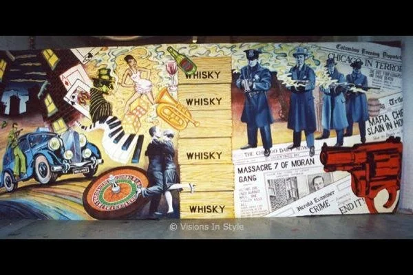 Prohibition Backdrop Whiskey
