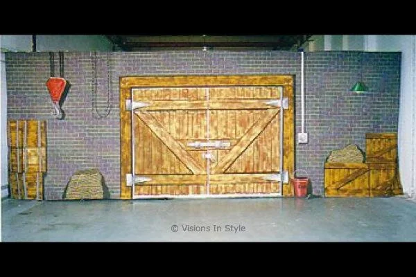 Warehouse Doorway Backdrop