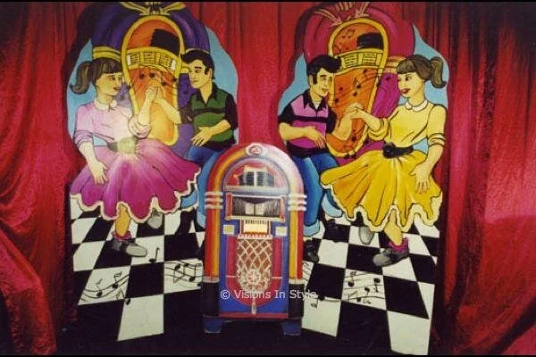 1950s Jukebox Cutout