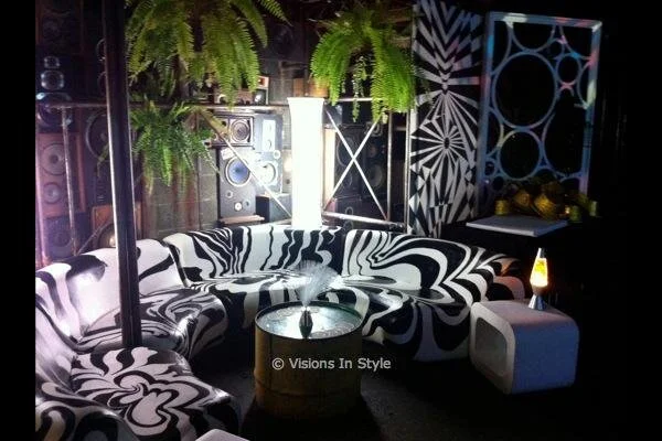 Psychedelic Modular Couch