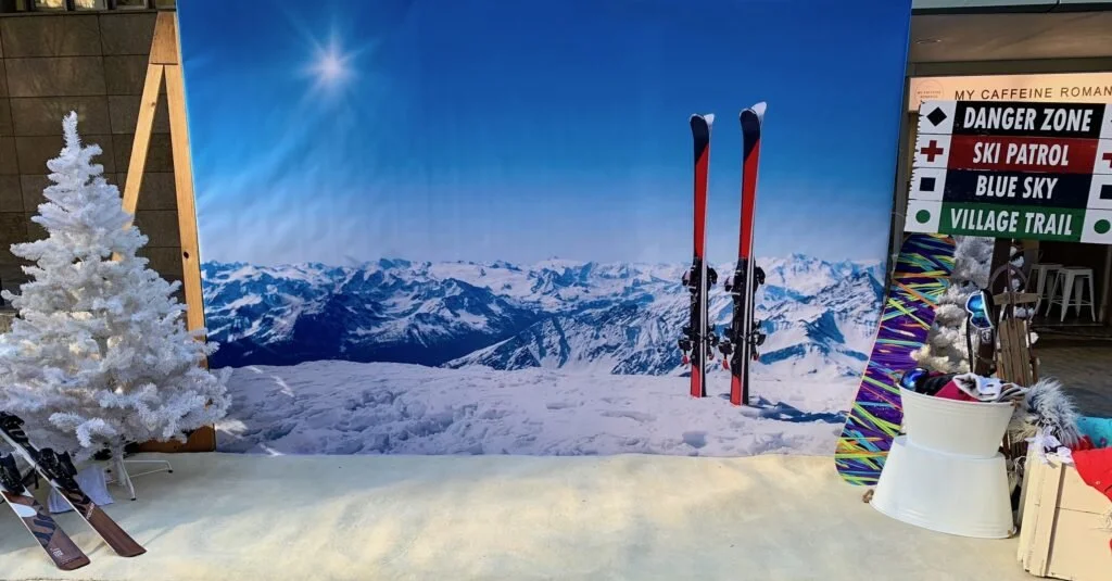 Alpine Backdrop