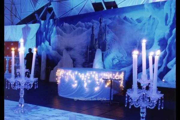 Crystal Candelabras &amp; Performance Stage